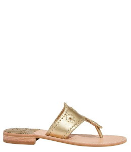 �W���b�N���W���[�X ���f�B�[�X �V���[�Y �T���_�� �g�[�� ���U�[ Jack Rogers Jacks Metallic Leather Flat Thong Sandals Platinum/Platinum ���^���b�N