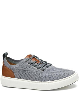 WXgAh}[tB[ Y V[Y hXV[Y Xj[J[ jbg Johnston & Murphy Men's Anders Knit U-Throat Slip On Sneakers Gray O[