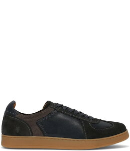 yz tC Y hXV[Y V[Y Men's Cooper Leather and Suede Sneakers Midnight Blue