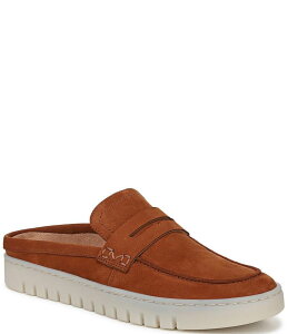 oCIjbN fB[X V[Y pvX vbgtH[ XG[h [t@[ Vionic Uptown Mule 2 Suede Penny Keeper Platform Loafer Mules Brandy