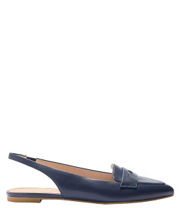 WbNW[X fB[X V[Y Xb|E[t@[ U[ Jack Rogers Pennie SlingBack Ballet Leather Flats Midnight Navy lCr[