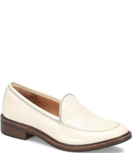 \tg fB[X V[Y pvX U[ [t@[ Sofft Napoli II Waterproof Patent Leather Loafers Almond