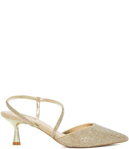 �f���[�������h�� ���f�B�[�X �V���[�Y �p���v�X Dune London Competitive Embellished Dress Pumps Bronze