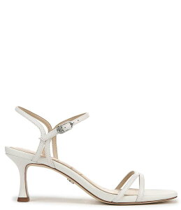 �T���G�f���}�� ���f�B�[�X �V���[�Y �T���_�� ���U�[ Sam Edelman Presley Leather Strappy Dress Sandals Bright White �z���C�g