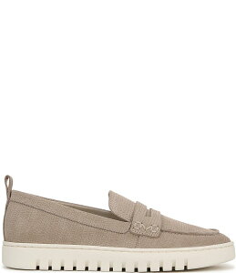 oCIjbN fB[X V[Y pvX XG[h [t@[ Vionic Uptown Embossed Suede Packable Travel Penny Loafers Cobblestone