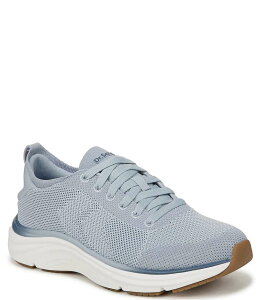 hN^[EV[ fB[X V[Y Xj[J[ [X jbg Dr. Scholl's Feel Support Knit Lace Up Washable Sneakers Blue u[