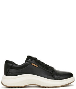hN^[EV[ fB[X V[Y Xj[J[ [X U[ Dr. Scholl's Feel Good Plantar Fasciitis Leather Lace Up Sneakers Black ubN