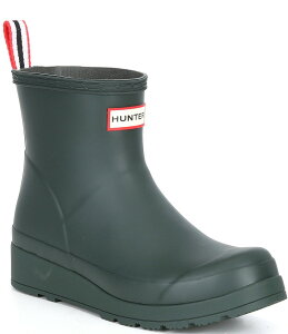�n���^�[ ���f�B�[�X �V���[�Y �u�[�c�E���C���u�[�c Hunter Play Short Multi Rain Boots Arctic Moss Green �O���[��