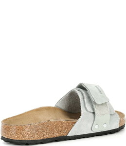 rPVgbN fB[X V[Y pvX T_ XG[h Birkenstock Women's Oita Suede Slide Sandals Pure Sage Z[W