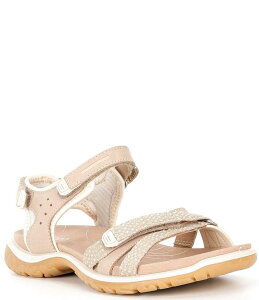 �G�R�[ ���f�B�[�X �V���[�Y �p���v�X �T���_�� ECCO Off-Road Roam Slim Sandals Beige �x�[�W��