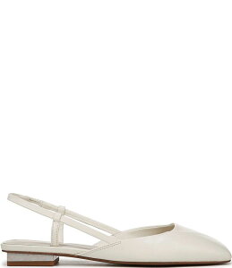 �t�����R�T���g ���f�B�[�X �V���[�Y �p���v�X ���U�[ Sarto by Franco Sarto Telica Leather Slingback Flats White �z���C�g