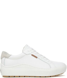 hN^[EV[ fB[X V[Y Xj[J[ vbgtH[ U[ Dr. Scholl's Women's Take Time Leather Platform Sneakers White zCg