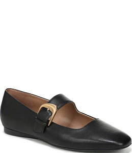 �i�`�����C�U�[ ���f�B�[�X �V���[�Y �p���v�X ���U�[ Naturalizer Cosmic Leather Mary Jane Flats Black �u���b�N