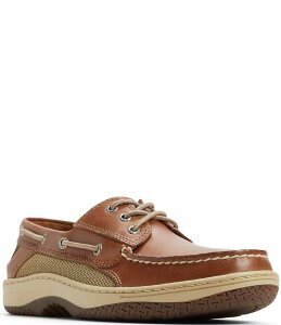 Xy[ Y V[Y Xb|E[t@[ Dark Tan Sperry Men's Top-Sider Billfish 3-Eye Boat Shoes