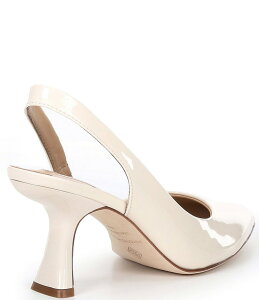 �A���g�j�I �����[�j ���f�B�[�X �V���[�Y �q�[�� ���U�[ Antonio Melani Kacy Slingback Patent Leather Pumps Sweet Cream �N���[��