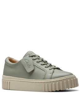 N[NX fB[X V[Y Xj[J[ vbgtH[ U[ Clarks Signature Mayhill Walk Leather Platform Sneakers Black ubN