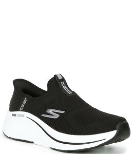 XPb`[Y fB[X V[Y Xj[J[ Skechers Slip-Ins Max Cushioning Elite 2.0 Eternal Hands Free Slip On Sneakers Black ubN