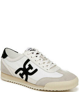 TGf} fB[X {gX JWApc Xj[J[ [X S Sam Edelman Ivey Double-E Logo Lace Up Sneakers Greige/Bright White/Black zCg