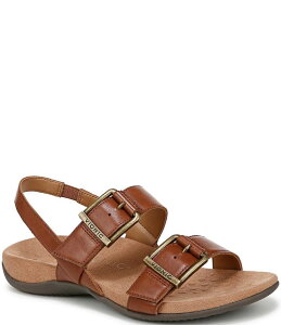 oCIjbN fB[X V[Y T_ U[ Vionic Reese Leather Banded Sandals Tan ^