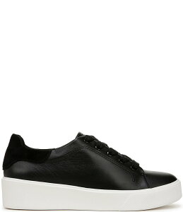 i`CU[ fB[X V[Y Xj[J[ vbgtH[ XG[h U[ Naturalizer Morrison 2.0 Leather and Suede Platform Sneakers Black ubN