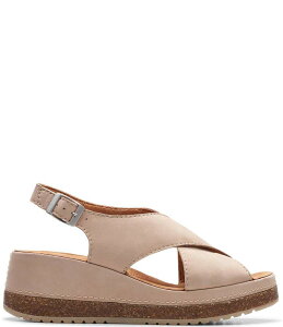 N[NX fB[X V[Y T_ U[ Clarks Artisan Kassanda Leather Step Sandals Sand Th