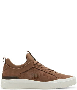 XeB[u }f Y V[Y hXV[Y Xj[J[ XG[h [X Steve Madden Men's Oasys Perforated Suede Lace Up Sneakers Tan ^