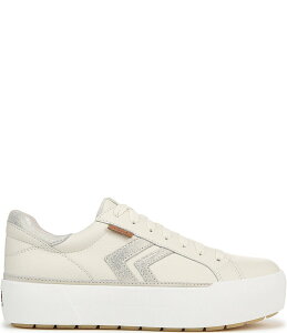 hN^[EV[ fB[X V[Y Xj[J[ vbgtH[ U[ Dr. Scholl's Young and Free Leather Platform Sneakers Off White ItzCg