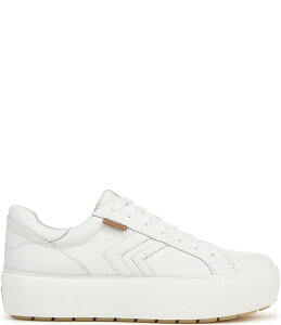 hN^[EV[ fB[X V[Y Xj[J[ vbgtH[ U[ Dr. Scholl's Young and Free Leather Platform Sneakers White zCg