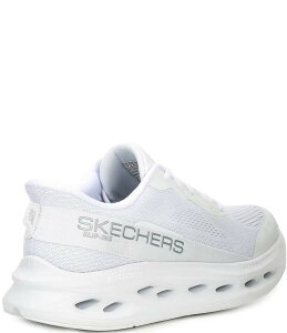 XPb`[Y fB[X V[Y Xj[J[ Skechers Women's Hands Free Slip-Ins Max Cushioning Glide-Step Sneakers White zCg