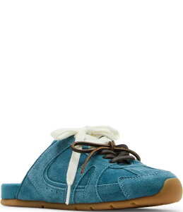 yz XeB[u }f fB[X Xj[J[ V[Y Maysa Suede Slip On Mule Sneakers Blue