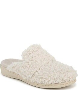 oCIjbN fB[X V[Y T_ Vionic Gemma Faux Shearling Mule Slippers Cream N[