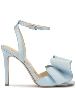 �W�F�V�J�V���v�\�� ���f�B�[�X �V���[�Y �T���_�� �T�e�� Jessica Simpson Olivine Satin Bow Dress Sandals Light Blue �u���[