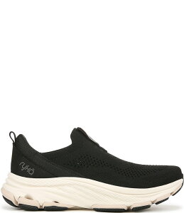 CJ fB[X V[Y Xj[J[ jbg Ryka Women's Devotion Max Slip Knit Slip On Walking Sneakers Black ubN