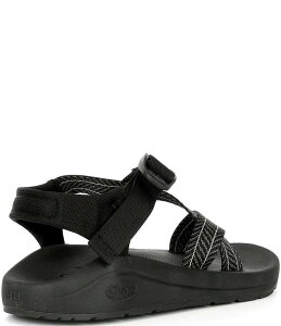 �`���R �����Y �V���[�Y �T���_�� Chaco Men's Cushz Extra Cushioned Sandals Frond Black �u���b�N