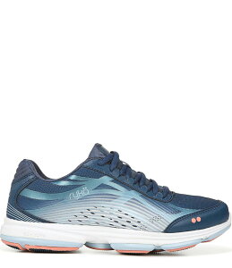 ���C�J ���f�B�[�X �V���[�Y �X�j�[�J�[ �v���X�T�C�Y �v�����g Ryka Devotion Plus 3 Printed Walking Sneakers Navy �l�C�r�[