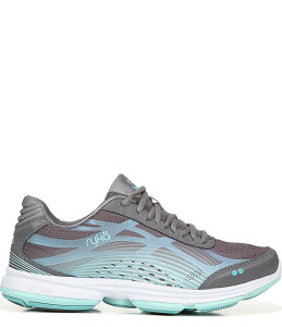���C�J ���f�B�[�X �V���[�Y �X�j�[�J�[ �v���X�T�C�Y �v�����g Ryka Devotion Plus 3 Printed Walking Sneakers Quiet Grey �O���[