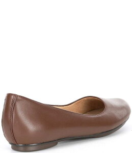 �i�`�����C�U�[ ���f�B�[�X �V���[�Y �p���v�X ���U�[ Naturalizer Maxwell Leather Ballet Flats Cocoa �R�R�A