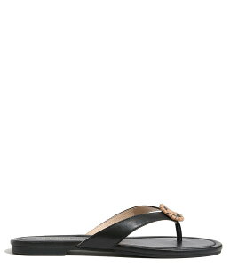 �W���b�N���W���[�X ���f�B�[�X �V���[�Y �T���_�� ���U�[ Jack Rogers Roxy Leather Flip Flops Black/Toast �u���b�N