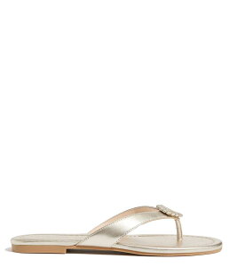 �W���b�N���W���[�X ���f�B�[�X �V���[�Y �T���_�� ���U�[ Jack Rogers Roxy Leather Flip Flops Platinum