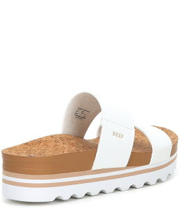 [t fB[X V[Y T_ Cloud Reef Women's Cushion Bounce Vista Hi Two-Banded Platform Slides
