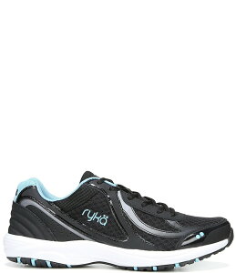 ���C�J ���f�B�[�X �V���[�Y �X�j�[�J�[ Ryka Dash 3 Walking Shoes Black/Meter/Blue �u���b�N