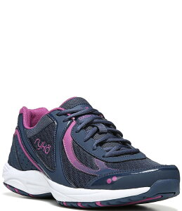 ���C�J ���f�B�[�X �V���[�Y �X�j�[�J�[ Ryka Dash 3 Walking Shoes Navy/Pink �l�C�r�[
