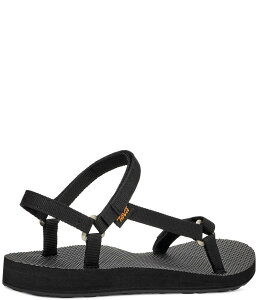 �e�o ���f�B�[�X �V���[�Y �p���v�X �T���_�� Teva Women's Original Universal Slim Sandals Black �u���b�N