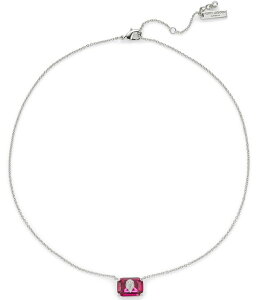 J[gWFCK[h fB[X ANZT[ lbNXE`[J[ [X Kurt Geiger London Signature Eagle Gem Short Gold Pendant Necklace Fuchsia t[V