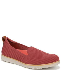 CJ fB[X V[Y Xj[J[ jbg Ryka Effortless Stretch Knit Washable Slip On Sneakers Red Ochre bh