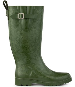 �T�b�N���[�c ���f�B�[�X �V���[�Y �u�[�c�E���C���u�[�c Sakroots Rhythm Rain Boots Olive Spirit Desert �I���[�u