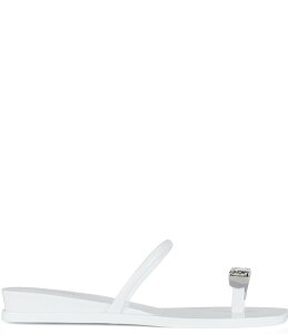 �W�F�t���[ �L�����x�� ���f�B�[�X �V���[�Y �T���_�� Jeffrey Campbell Balia Ring Jelly Wedge Slide Sandals White �z���C�g