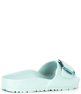 �r���P���V���g�b�N ���f�B�[�X �V���[�Y �p���v�X �T���_�� Birkenstock Madrid Big Buckle EVA Slide Sandals Surf Green �O���[��
