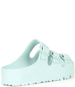 �r���P���V���g�b�N ���f�B�[�X �V���[�Y �T���_�� �v���b�g�t�H�[�� Papillio by Birkenstock Women's Florida Platform Flex EVA Slide Sandals Surf Green �O���[��