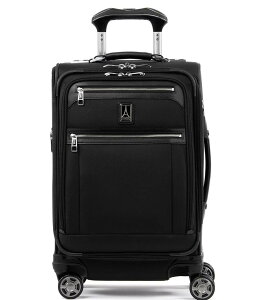�g���x���v�� ���f�B�[�X �o�b�O �X�[�c�P�[�X �v���X�T�C�Y Travelpro PlatinumR Elite 20 Expandable Business Plus Carry-On Spinner Suitcase Shadow Black �u���b�N